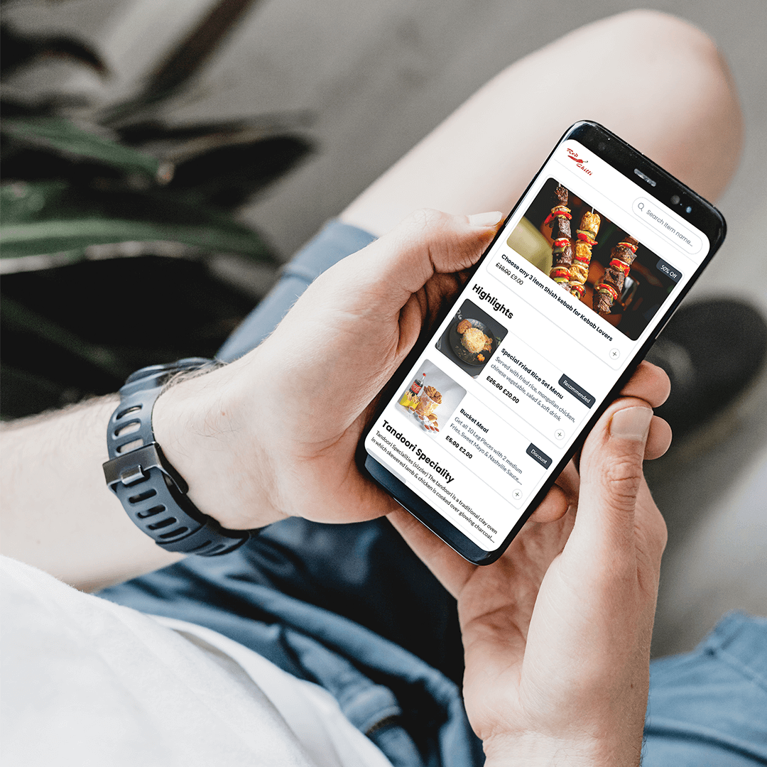 OrderApps mobile ordering experience